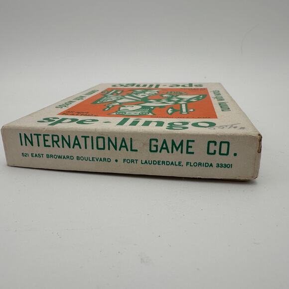 Vintage Card Game Spe-Lingo Rummy with Words Spelingo 1964 A F Blake - Picture 5 of 9